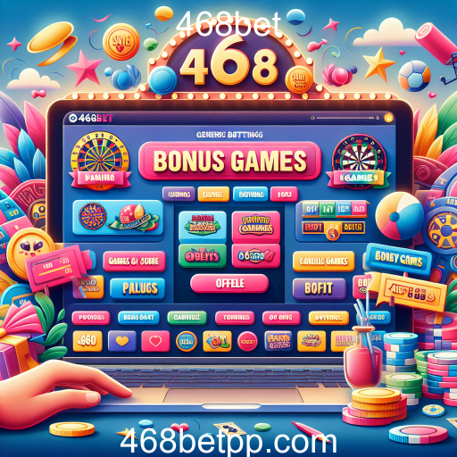 Atração dos Jogos de Bônus no 468bet